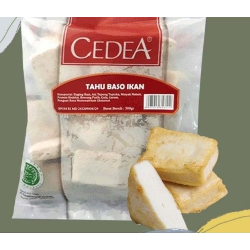 

CEDEA Tahu Baso Ikan 500gr