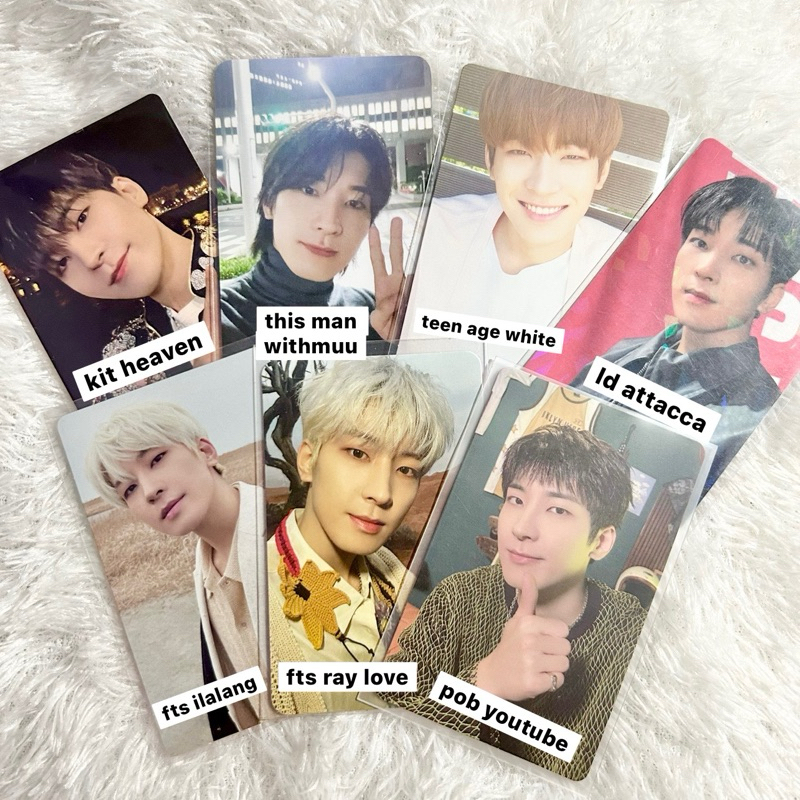 [READY STOCK] PC Photocard Seventeen Wonwoo Face The Sun Ray FTS Ray Love Weverse Album FTS Ilalang 