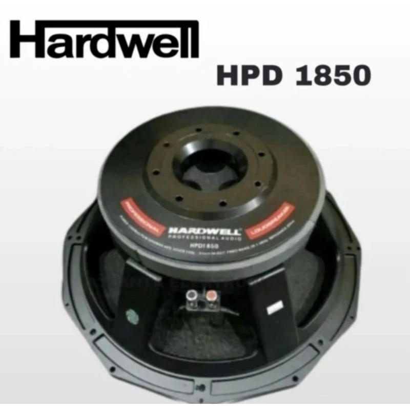 Speaker Component HARDWELL 18 HPD 1850 Original