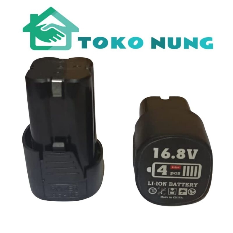 BATERAI 16,8V HILDA BATERAI MESIN BOR CORDLESS 16,8V FISCH NAGAWA DLL