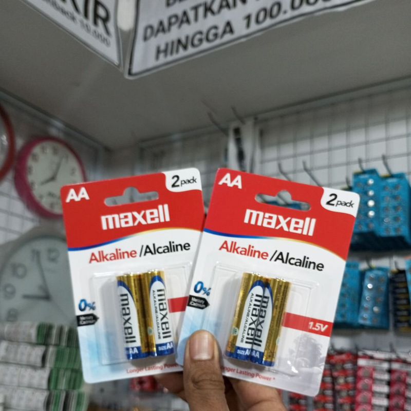 Baterai ALKALINE AA BATERAI ALKALINE MAXELL AA ORIGINAL
