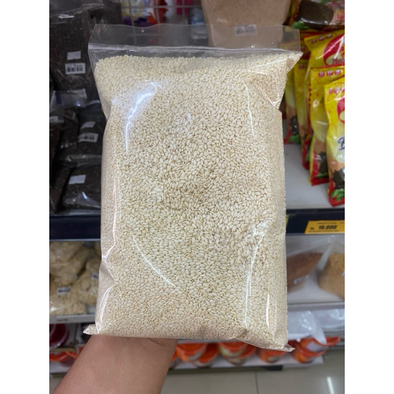 

Wijen Putih Kemasan Repack 500g