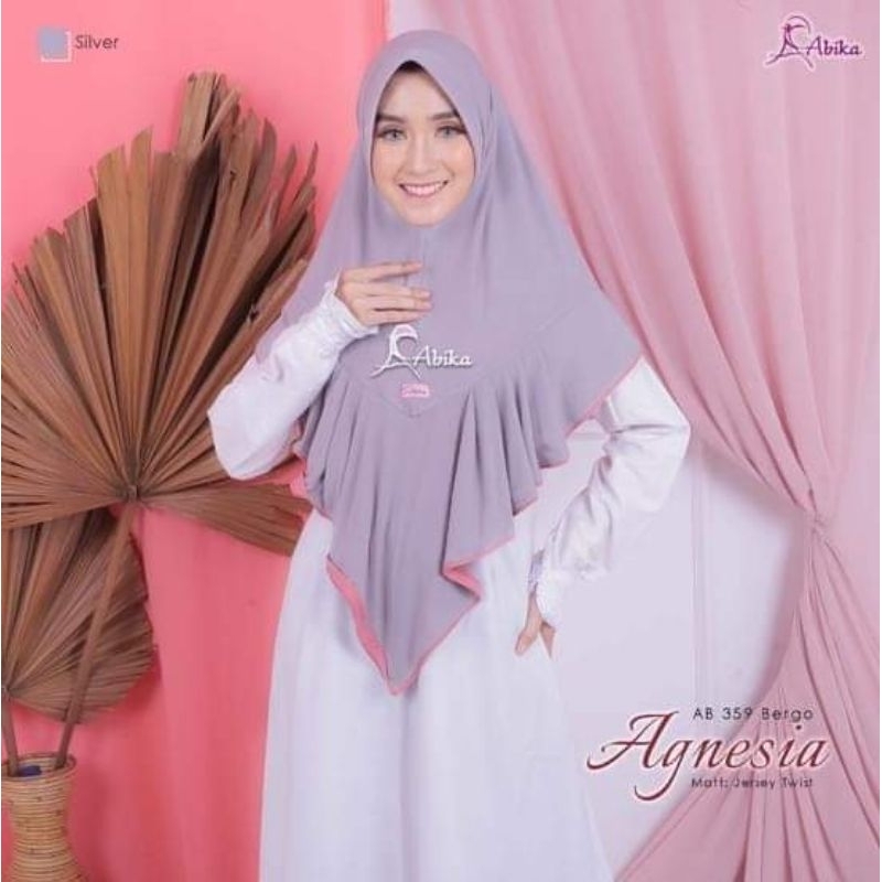 HIJAB AGNESIA, ABIKA HIJAB, HIJAB INSTAN ABIKA, HIJAB PED ABIKA, HIJAB JERSEY, HIJAB CASUAL