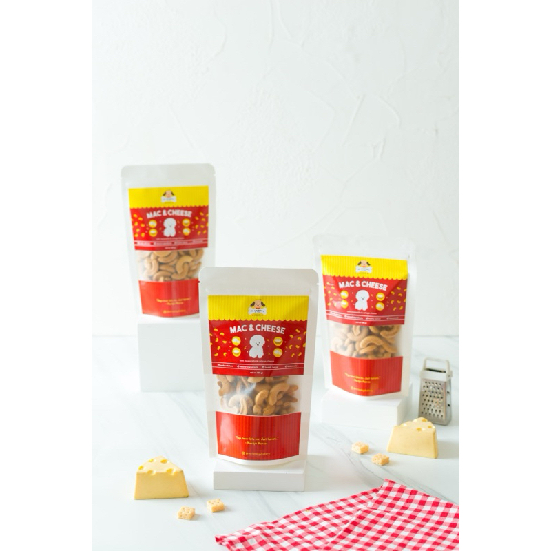 Ay00 Mac & Cheese Dog Treats / mrleedogsbakery / dog cookies
