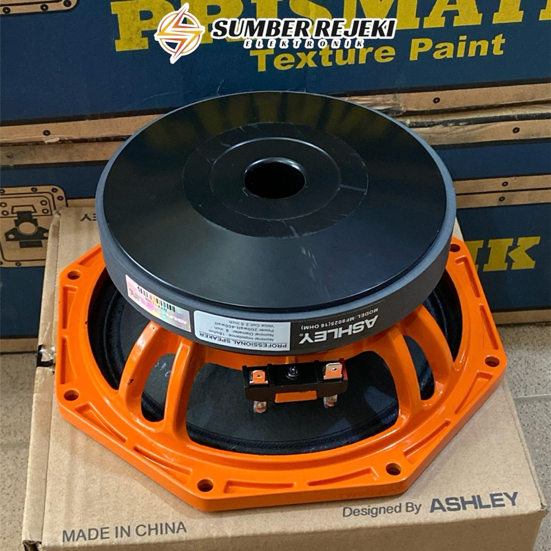 Speaker Ashley 8inch MF8025 Middle Voice Coil 2,5inch
