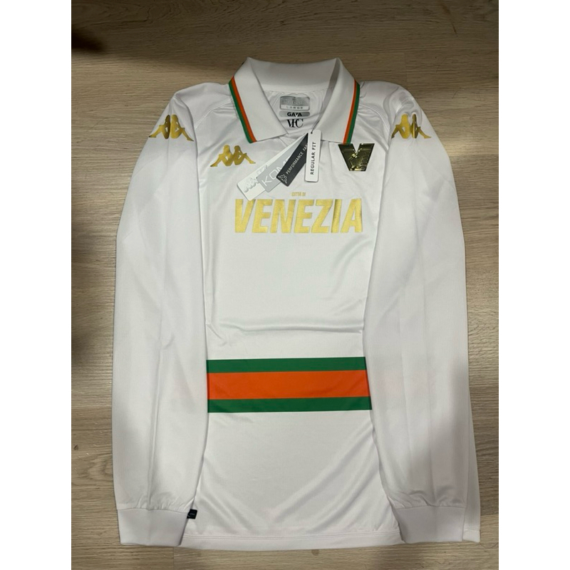 Jersey Venezia Away White 23/24 Long Sleeve LS Player Issue Original Size XL BNWT