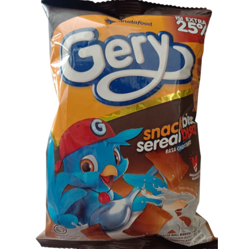 

Gery garuda food snack bisa sereal bisa rasa chocolate100g 80g+20g