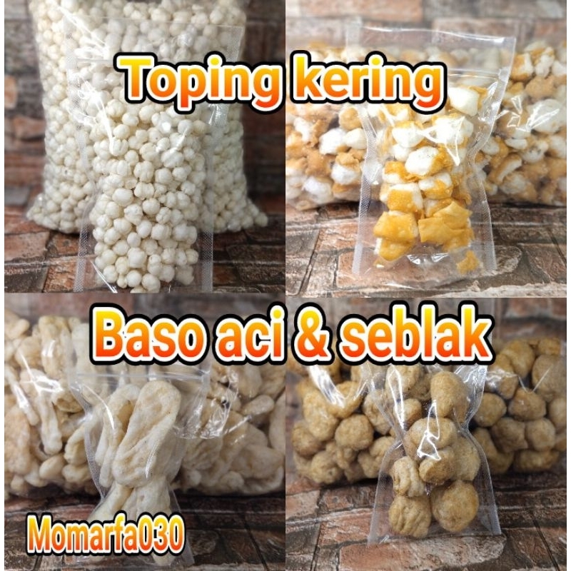 

Termurah Toping keringan baso aci & seblak