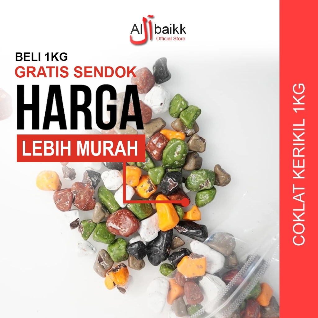 

Cokelat Kerikil 1kg Gratis Sendok Premium Stone Chocolate Rock Untuk Oleh Oleh Haji Umroh