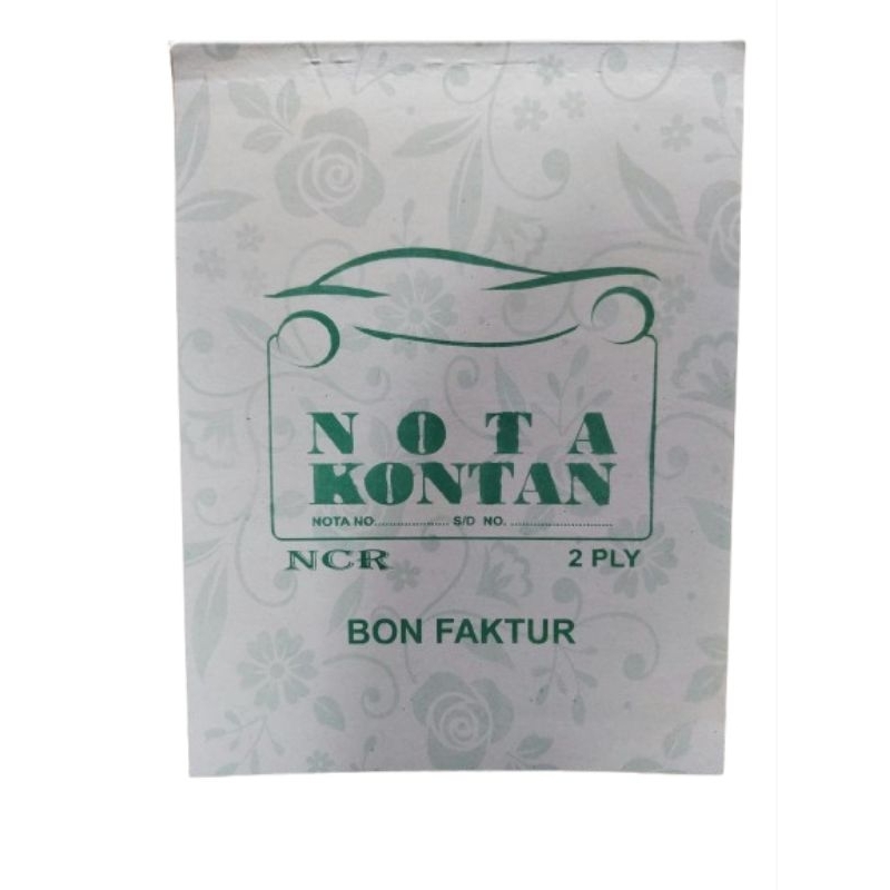 

bon faktur 2 ply besar