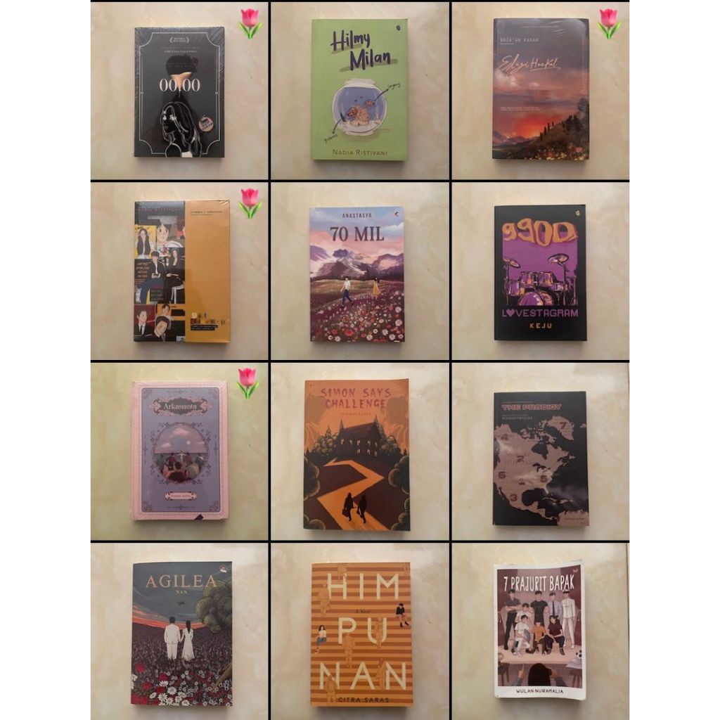 preloved to the bone, azzamine, dikta hukum, my youth, alster lake, nuraga, bumi dan lukanya, 2,5780