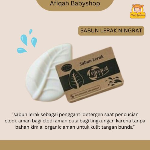 Sabun lerak clodi | sabun batangan dari lerak clodi ningrat untuk mencuci clodi menspad &  baju bayi