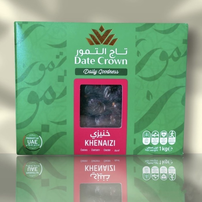 

Kurma Date Crown Khenaizi Khenizi Kenizi 1KG Original Kemasan Baru expired baru