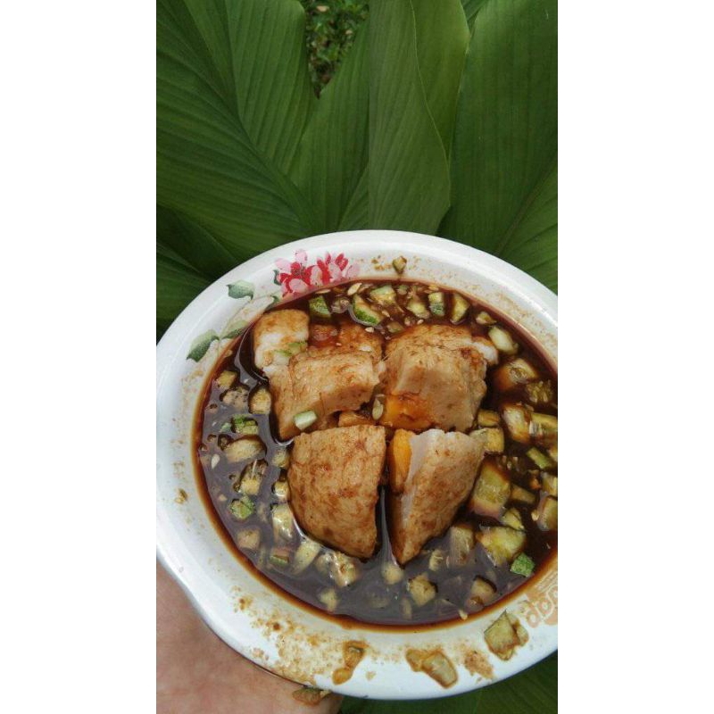 

Pempek kapal selam ikan kakap
