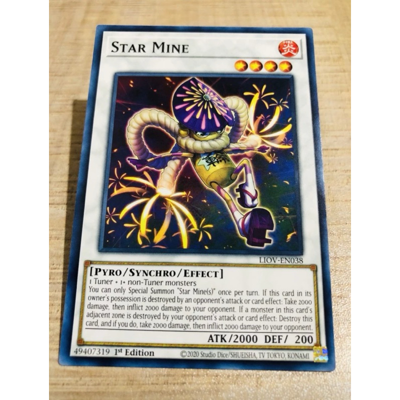 kartu yugioh original star mine