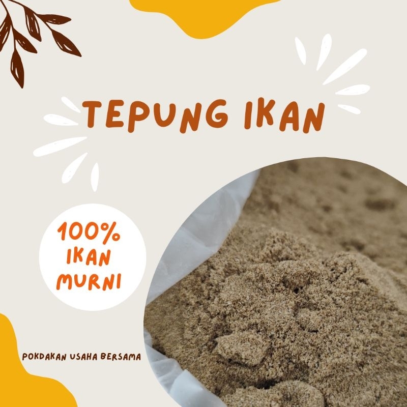

Tepung Ikan Asli 100% Tanpa Campuran Protein 60%