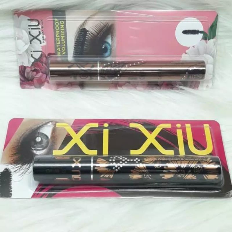 mascara xiu xiu hitam/pink original bpom