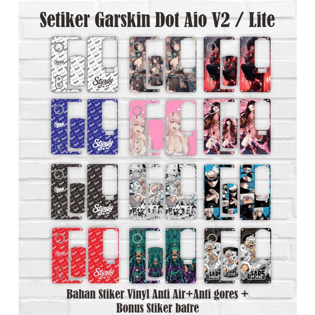 

Sticker / Stiker / Garskin Inner DOT AIO V2