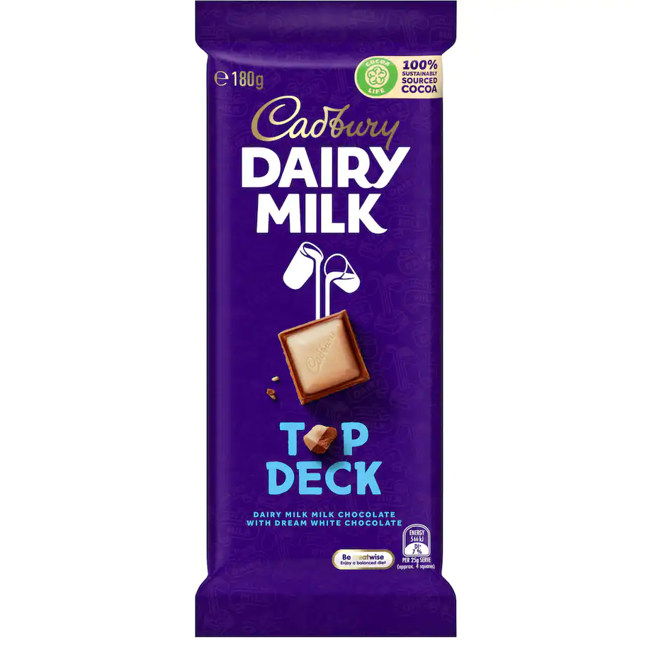 

Cadbury Dairy Milk Top Deck Australia