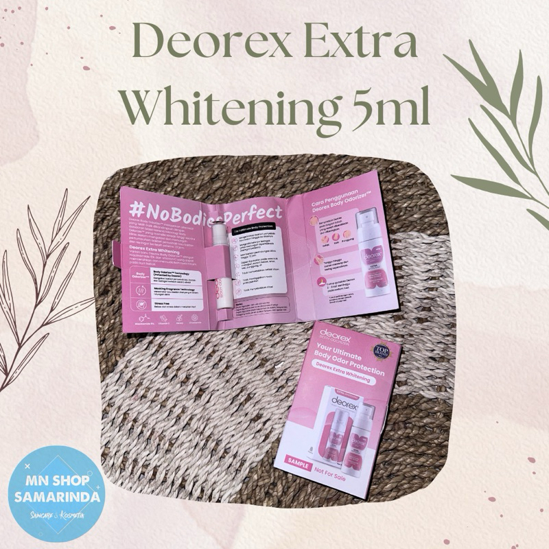 deorex sample isi 5ml pink & biru