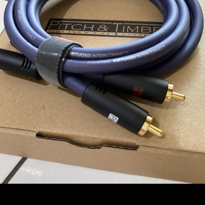 kabel RCA 1 meter pitch & timbre virtuosso B option