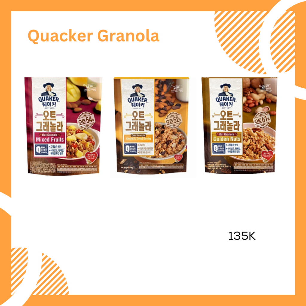 

Quaker Granola Jastip Hongkong HK China Twentyonestore
