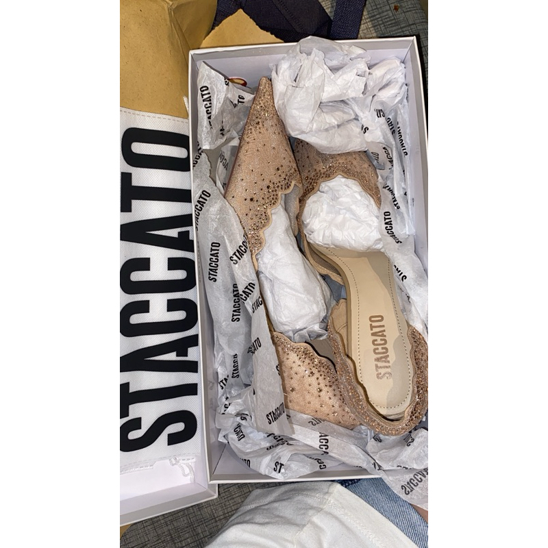 STACCATO APRICOT WOMEN HEELS