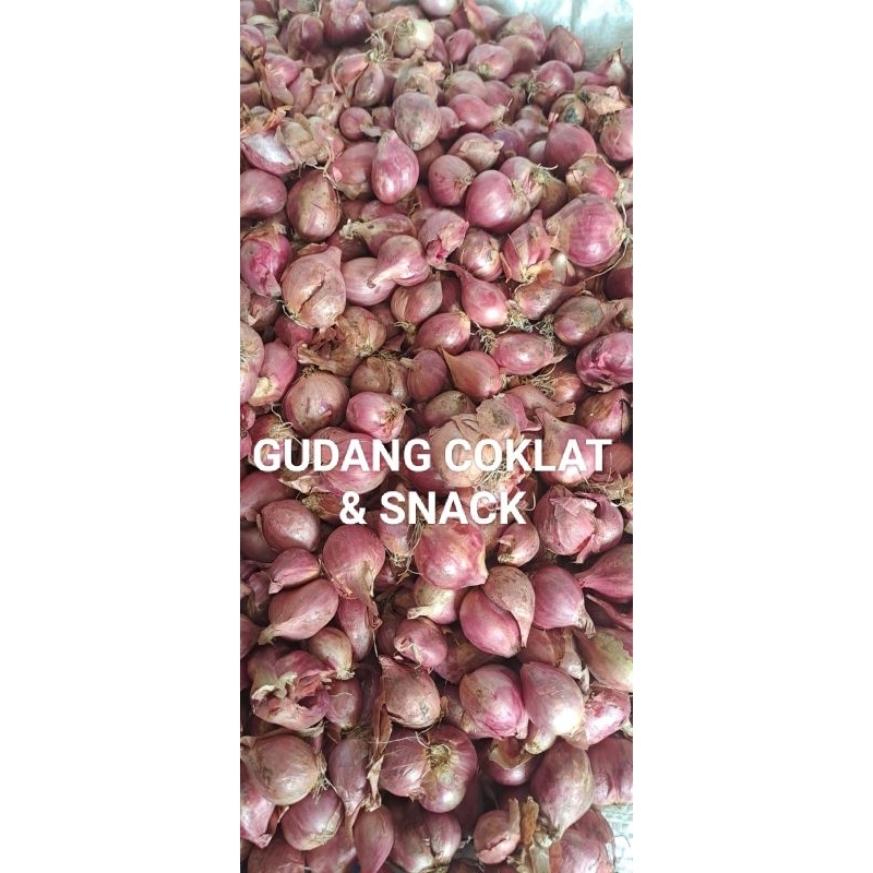 

TERMURAH!! BAWANG MERAH BREBES UK:SEDANG 500GR