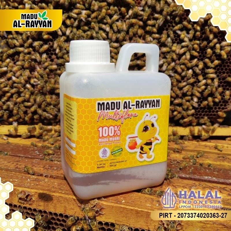 

Madu Al-rayyan 500gram Madu Multiflora Pure Murni