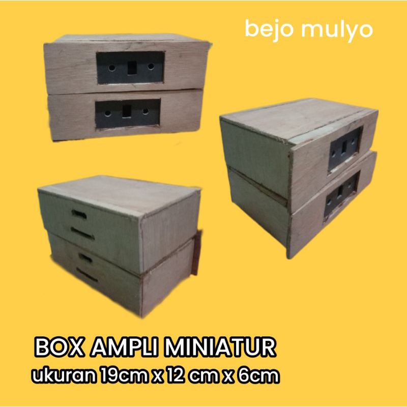 box power ampli miniatur