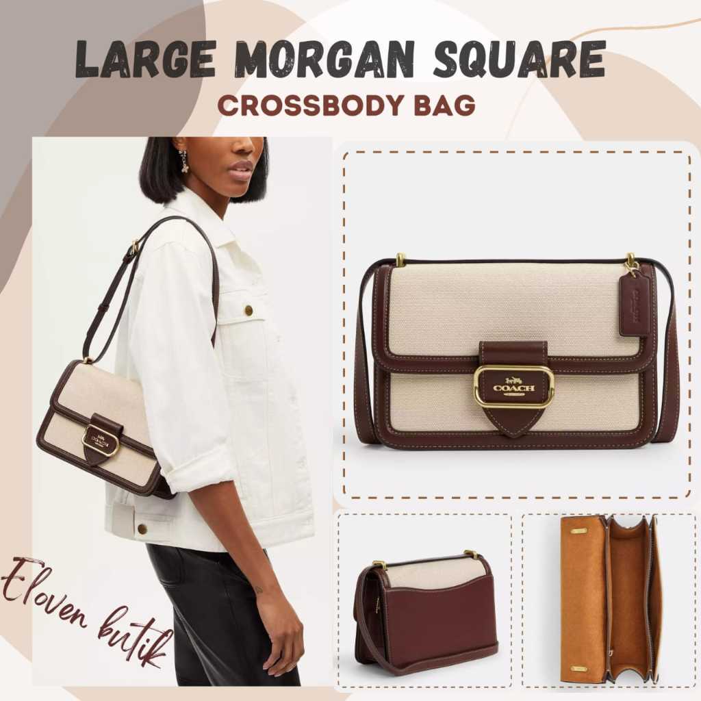 Tas wanita COC Large Morgan Square Crossbody Bag