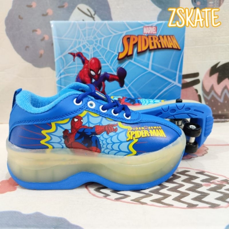 Sepatu Roda Anak Roda 4 Roller Shoes LED / Sepatu Roda 4