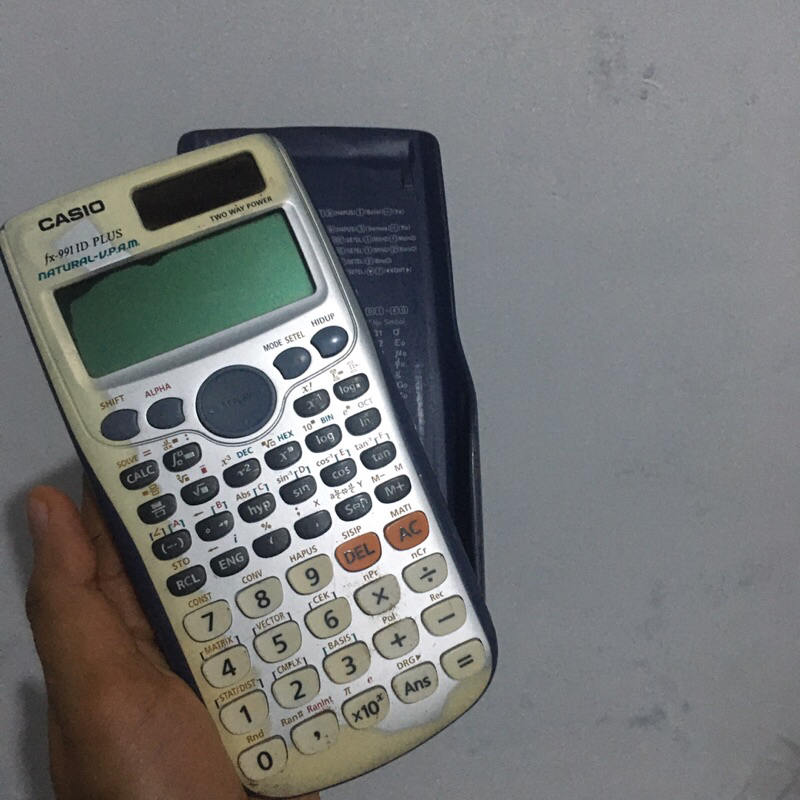

SUDAH DIKEEP ‼️ Kalkulator Scientifi Casio Preloved (Ganti baterai sendiri ya)