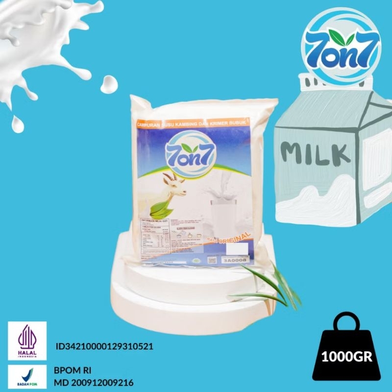 

2 Box Susu Kambing Etawa Rasa Original Kemasan 1000gr