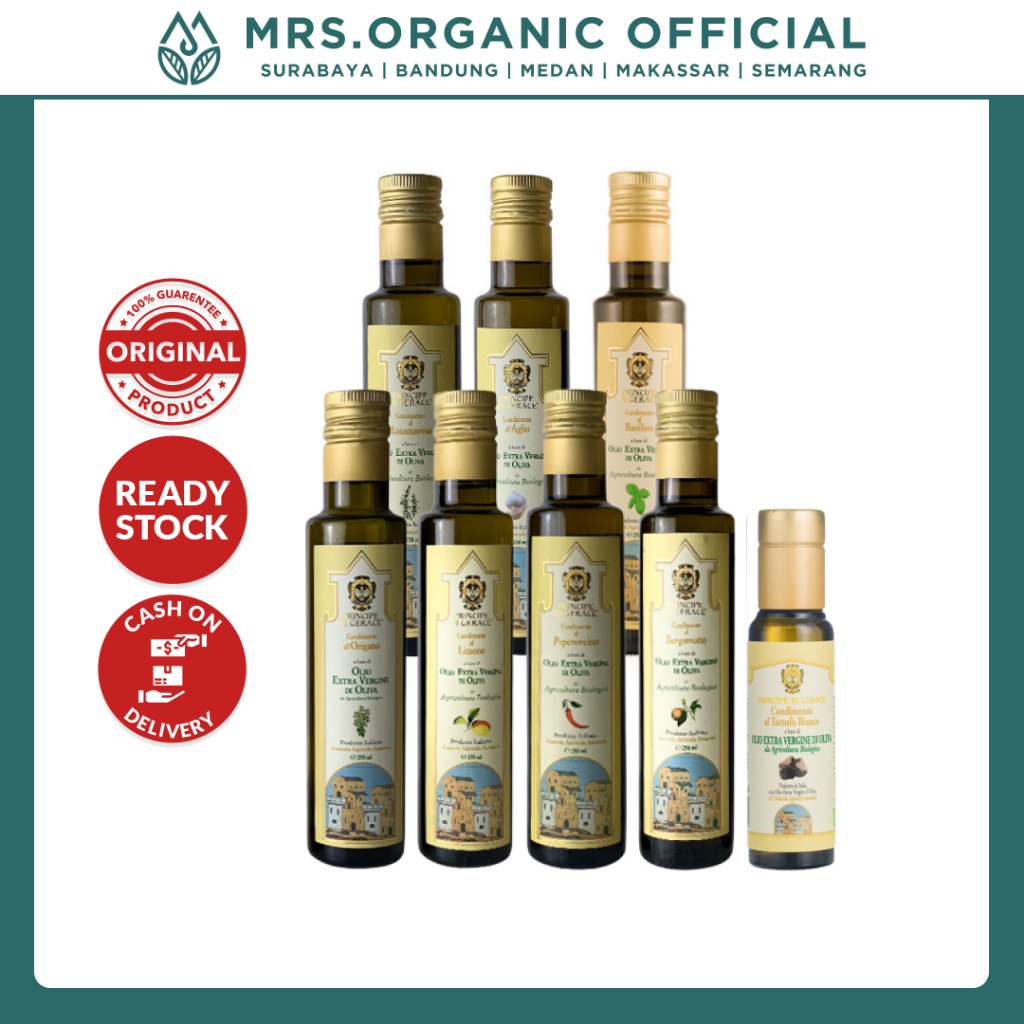 

MEDITERRANEA Foods Extra Virgin Olive Oil All Varian 250ml - Minyak Goreng Sehat Organik