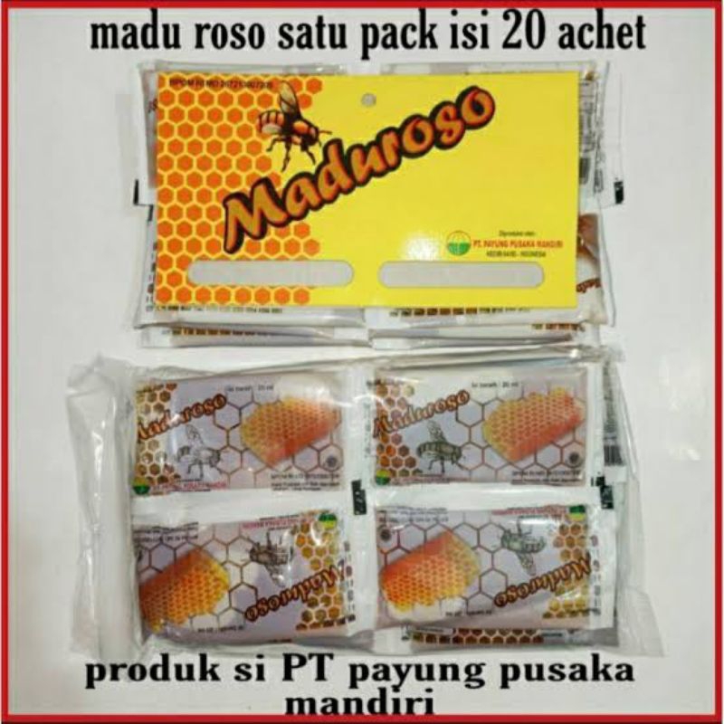 

MADUROSO ORIGINAL MADU 1 PACK ISI 12 PCS X 20 ML