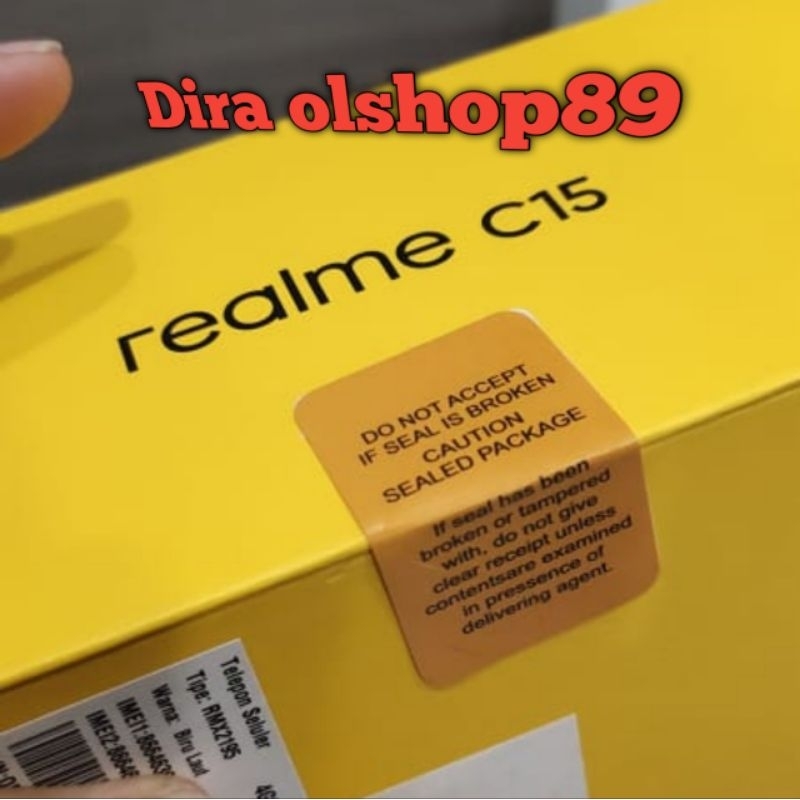 

stiker segel realme