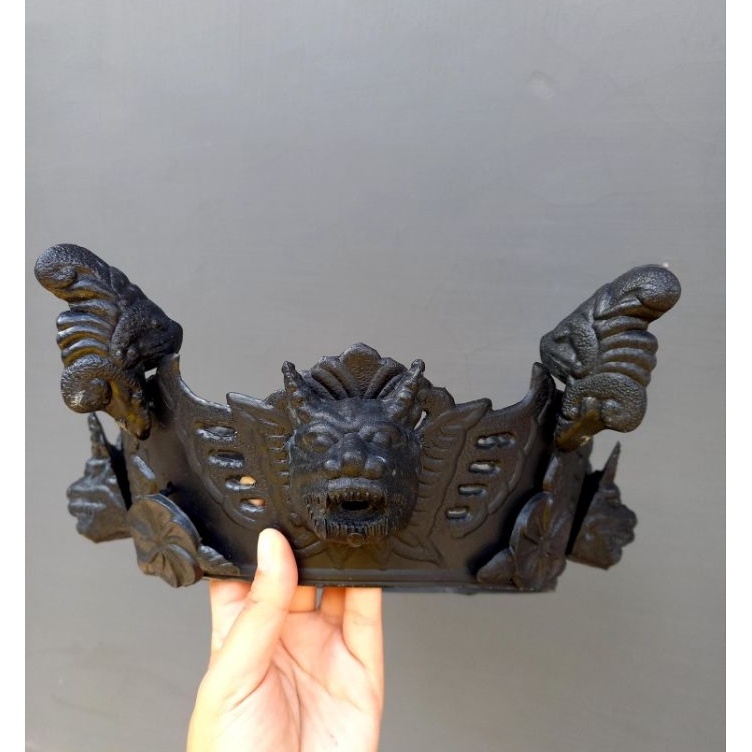 Kejutan Terbesar  MAHKOTA DAN KAKI SANGKAR BURUNG PERKUTUT MODEL BARONG  SET