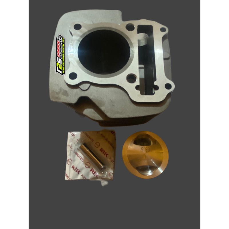 Blok Vega ZR 58.5 Pen 15 Piston Custom Dome High Kompresi