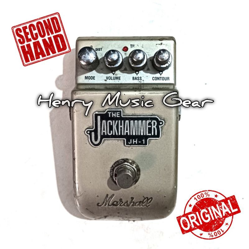 Marshall JackHammer Overdrive Distortion Secondhand Unit Only