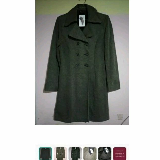 Korean Blazer, Blazer Korea, Blazer Hijau