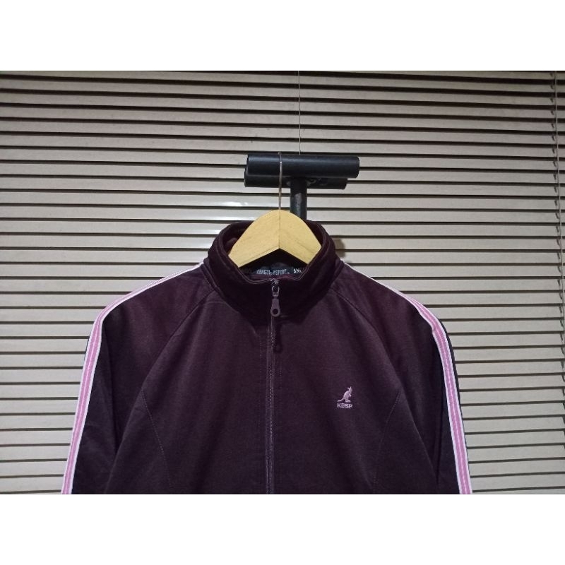 KANGOL TRACKTOP WOMEN JACKET MAROON