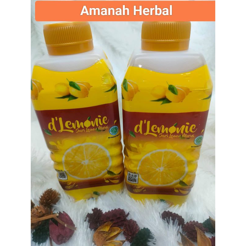 

d'lemonie Original 100%/ sari lemon murni/ free ROSEGOLD/pelangsing herbal
