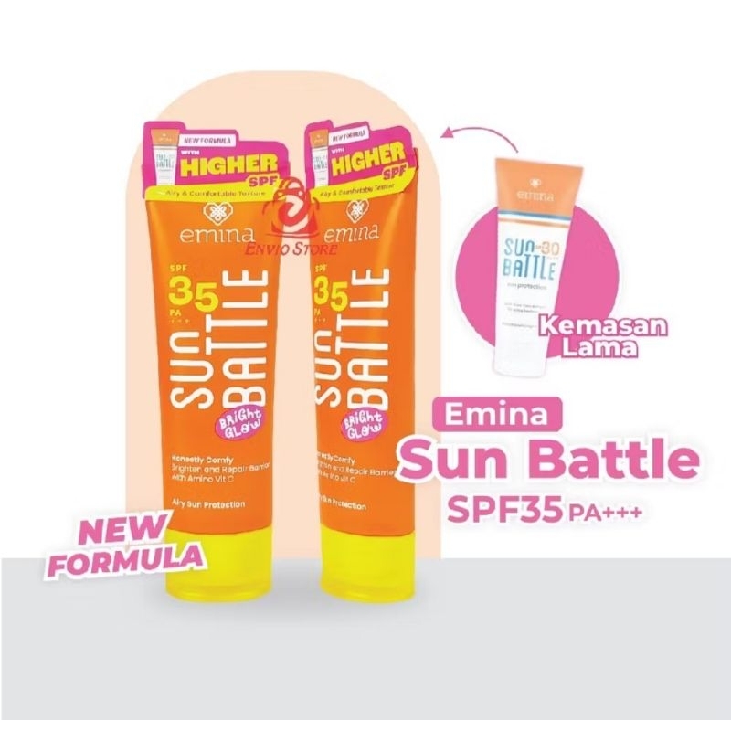 EMINA Sunscreen Sun Battle SPF 35PA+++ 60ml