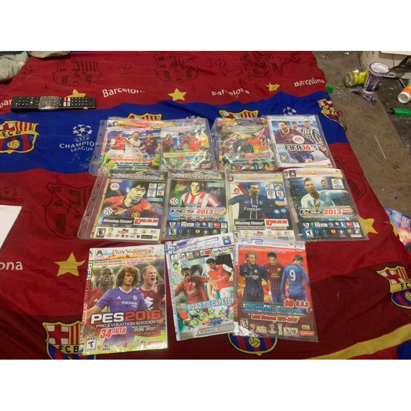 kaset PS2 Bola WE/PES pakai box
