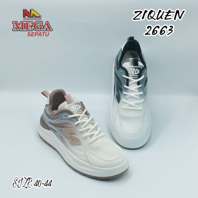 SEPATU SNEAKERS PRIA MEREK ZIQUEN 2663