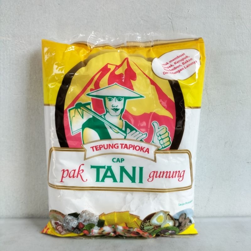 

Tepung Tapioka Cap Pak Tani Gunung 500gr