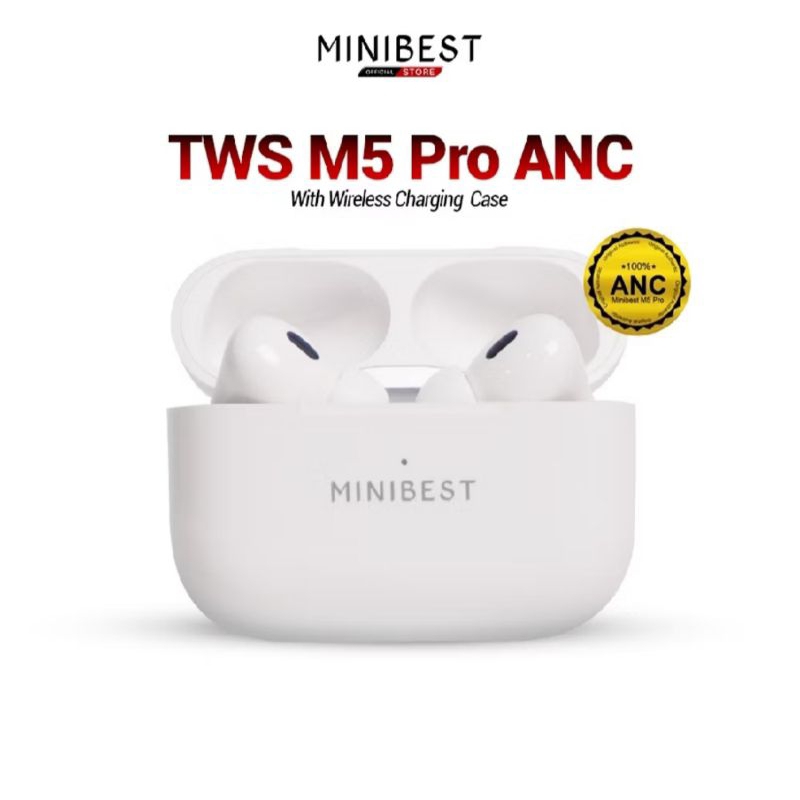 MINIBEST M5 Pro ANC TWS Earphone Headset Bluetooth V5.3