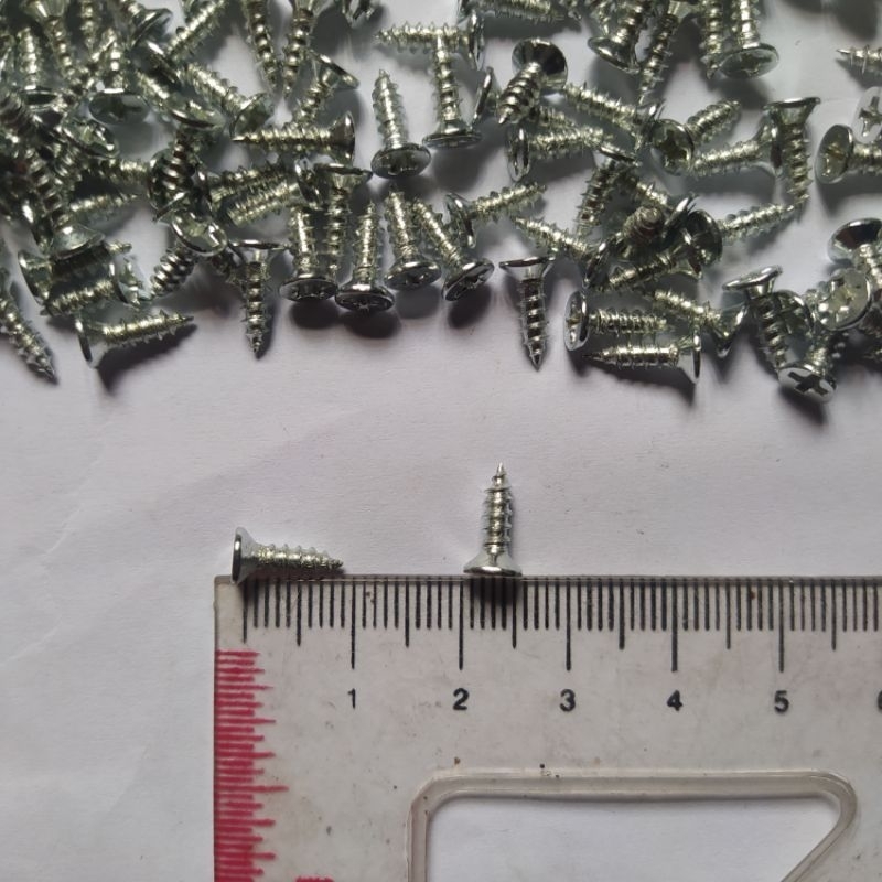 100 pcs sekrup skrup baut baud kecil 10mm 10 mm