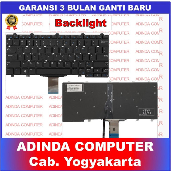 Keyboard Dell Latitude E5250 5250 E5270 E7250 7250 E7270 E3340 11-3150 11-3160 - Backlight